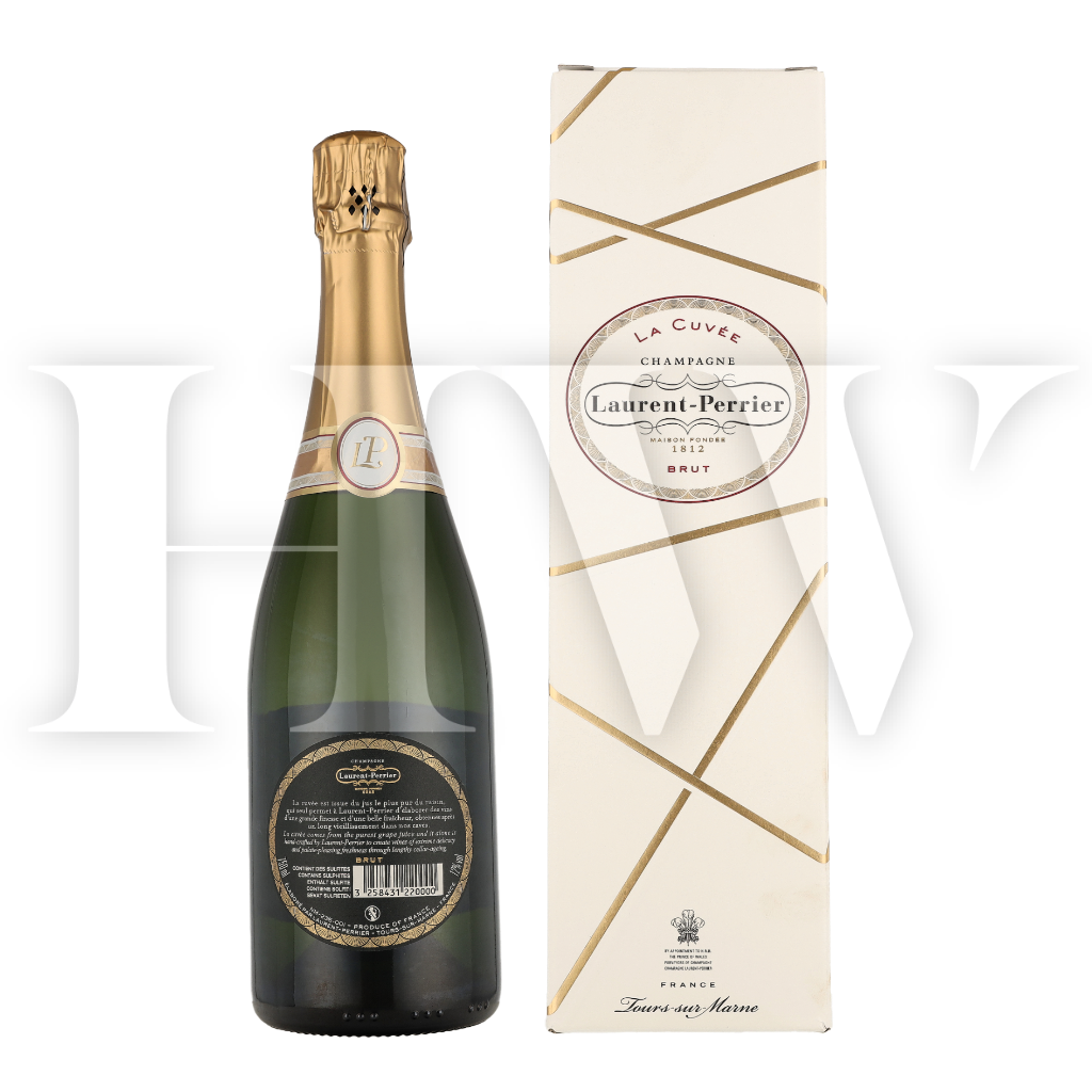 Buy Laurent Perrier La Cuvee Brut + GB online in our webshop | Hellwege,  your digital spirits wholesaler in whiskey, gin, rum, vodka, cognac,  champagne and more! Fast delivery and easy to order!