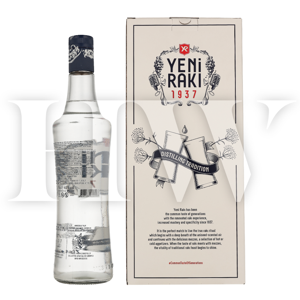 Acheter Coffret Yeni Raki + 2 verres » Alcool traditionnel turc » Spirits  Station
