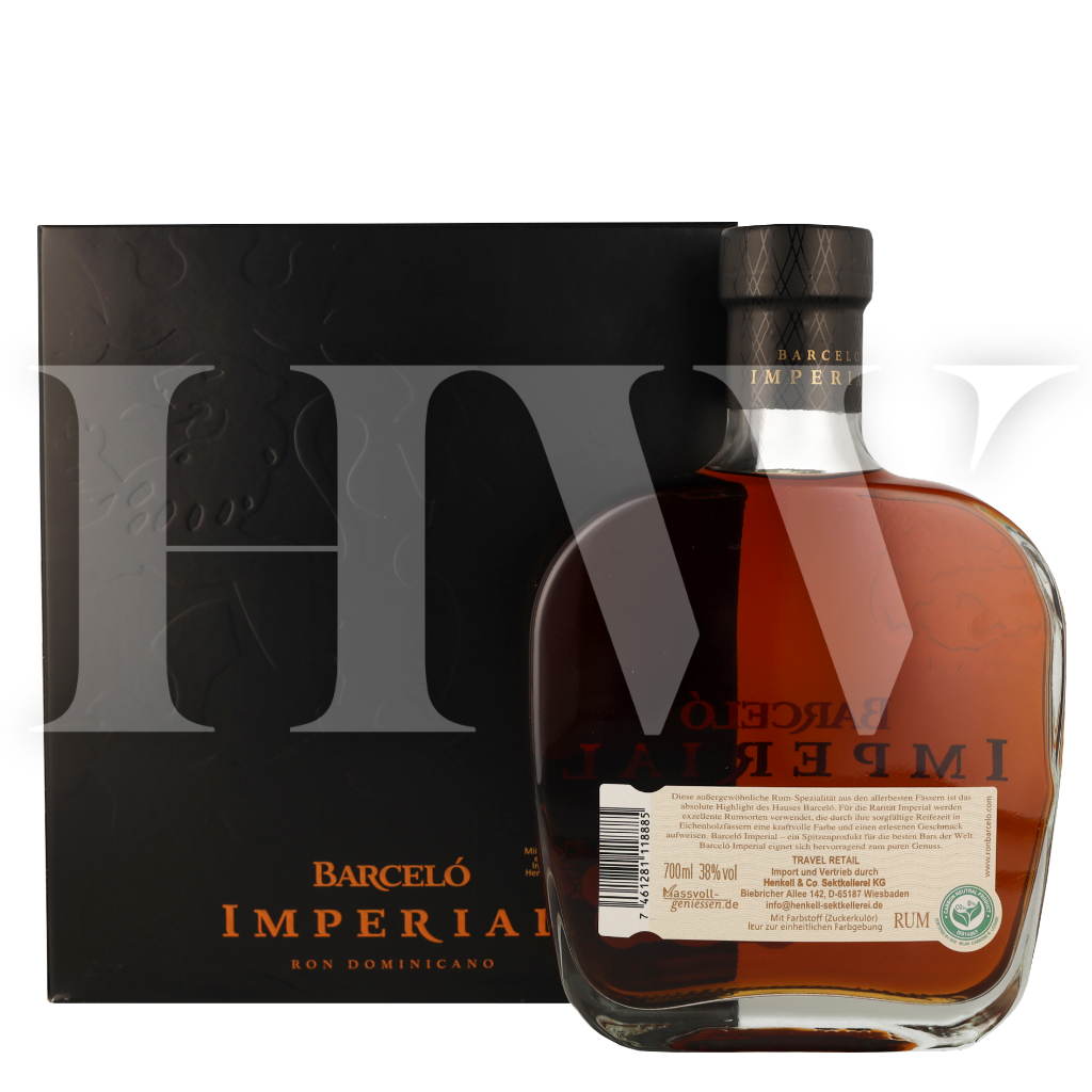 Buy Barcelo Imperial + GB online in our webshop  Hellwege, your digital  spirits wholesaler in whiskey, gin, rum, vodka, cognac, champagne and more!  Fast delivery and easy to order!